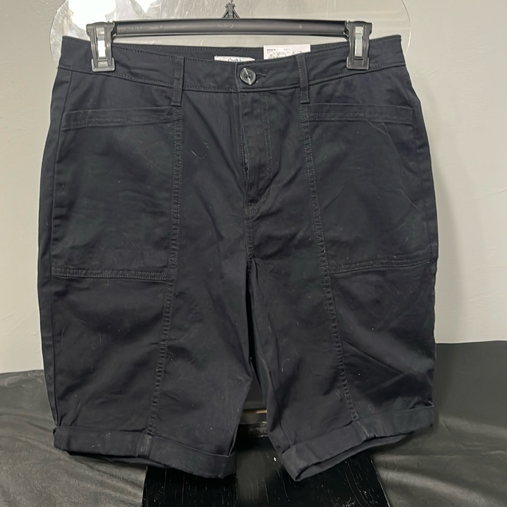 Craft & Barrow Black Shorts NWT Size12